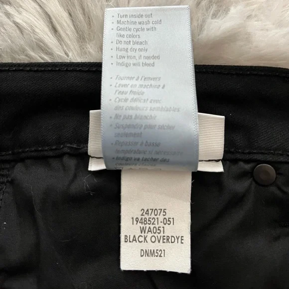 PAIGE Verdugo Denim Crop in Black Overdye. Size 29. NWOT - Picture 8 of 13